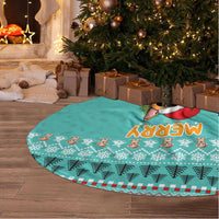 Funny Dog Merry Corgmas Christmas Tree Skirt Xmas Holiday Patterns - Wonder Print Shop