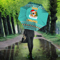 Funny Dog Merry Corgmas Christmas Umbrella Xmas Holiday Patterns - Wonder Print Shop