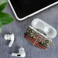 Funny Pole Dancer Reindeer Christmas AirPods Case Xmas Holiday Patterns - Wonder Print Shop