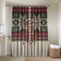 Funny Pole Dancer Reindeer Christmas Bathroom Set Xmas Holiday Patterns - Wonder Print Shop