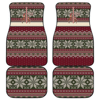 Funny Pole Dancer Reindeer Christmas Car Mats Xmas Holiday Patterns - Wonder Print Shop