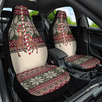 Funny Pole Dancer Reindeer Christmas Car Seat Cover Xmas Holiday Patterns - Wonder Print Shop