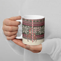 Funny Pole Dancer Reindeer Christmas Ceramic Mug Xmas Holiday Patterns - Wonder Print Shop