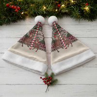 Funny Pole Dancer Reindeer Christmas Santa Hat Xmas Holiday Patterns - Wonder Print Shop