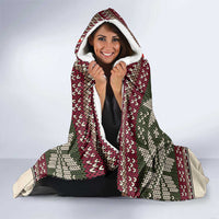 Funny Pole Dancer Reindeer Christmas Hooded Blanket Xmas Holiday Patterns - Wonder Print Shop