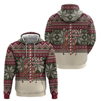Funny Pole Dancer Reindeer Christmas Hoodie Xmas Holiday Patterns - Wonder Print Shop