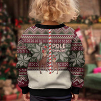 Funny Pole Dancer Reindeer Christmas Kid Ugly Christmas Sweater Xmas Holiday Patterns - Wonder Print Shop