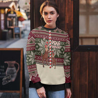 Funny Pole Dancer Reindeer Christmas Ugly Christmas Sweater Xmas Holiday Patterns - Wonder Print Shop