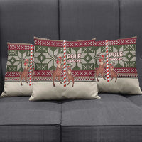 Funny Pole Dancer Reindeer Christmas Pillow Cover Xmas Holiday Patterns - Wonder Print Shop