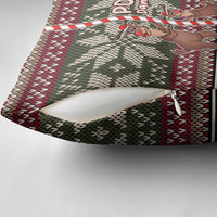 Funny Pole Dancer Reindeer Christmas Pillow Cover Xmas Holiday Patterns - Wonder Print Shop