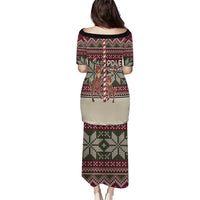 Funny Pole Dancer Reindeer Christmas Puletasi Xmas Holiday Patterns - Wonder Print Shop