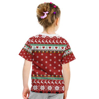 Funny Reindeer Reinbeer Christmas Kid T Shirt Xmas Holiday Patterns - Wonder Print Shop