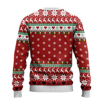 Funny Reindeer Reinbeer Christmas Ugly Christmas Sweater Xmas Holiday Patterns - Wonder Print Shop