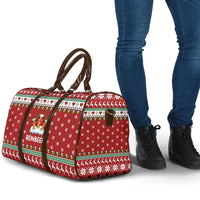 Funny Reindeer Reinbeer Christmas Travel Bag Xmas Holiday Patterns - Wonder Print Shop