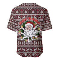 Funny Santa Claus Release The Kringle Christmas Baseball Jersey Xmas Holiday Patterns - Wonder Print Shop