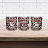 Funny Santa Claus Release The Kringle Christmas Ceramic Mug Xmas Holiday Patterns - Wonder Print Shop