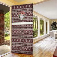 Funny Santa Claus Release The Kringle Christmas Door Cover Xmas Holiday Patterns - Wonder Print Shop