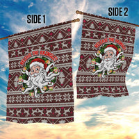Funny Santa Claus Release The Kringle Christmas Garden Flag Xmas Holiday Patterns - Wonder Print Shop