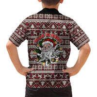 Funny Santa Claus Release The Kringle Christmas Kid Hawaiian Shirt Xmas Holiday Patterns - Wonder Print Shop