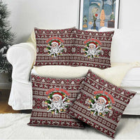 Funny Santa Claus Release The Kringle Christmas Pillow Cover Xmas Holiday Patterns - Wonder Print Shop