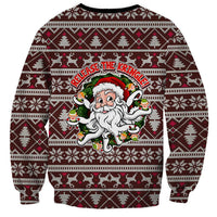 Funny Santa Claus Release The Kringle Christmas Sweatshirt Xmas Holiday Patterns - Wonder Print Shop