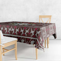 Funny Santa Claus Release The Kringle Christmas Tablecloth Xmas Holiday Patterns - Wonder Print Shop