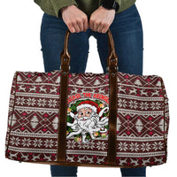 Funny Santa Claus Release The Kringle Christmas Travel Bag Xmas Holiday Patterns - Wonder Print Shop