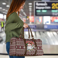 Funny Santa Claus Release The Kringle Christmas Travel Bag Xmas Holiday Patterns - Wonder Print Shop
