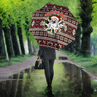 Funny Santa Claus Release The Kringle Christmas Umbrella Xmas Holiday Patterns - Wonder Print Shop