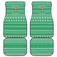 Funny Santa Claus Christmas Car Mats Xmas Holiday Patterns - Wonder Print Shop