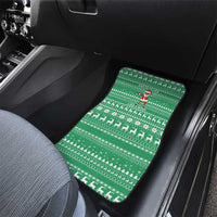 Funny Santa Claus Christmas Car Mats Xmas Holiday Patterns - Wonder Print Shop