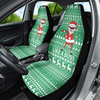 Funny Santa Claus Christmas Car Seat Cover Xmas Holiday Patterns - Wonder Print Shop