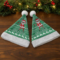 Funny Santa Claus Christmas Santa Hat Xmas Holiday Patterns - Wonder Print Shop