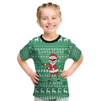 Funny Santa Claus Christmas Kid T Shirt Xmas Holiday Patterns - Wonder Print Shop