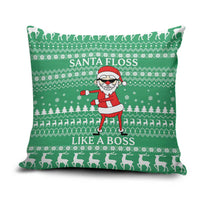 Funny Santa Claus Christmas Pillow Cover Xmas Holiday Patterns - Wonder Print Shop
