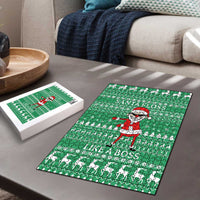 Funny Santa Claus Christmas Puzzle Xmas Holiday Patterns - Wonder Print Shop
