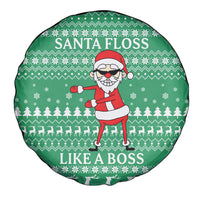 Funny Santa Claus Christmas Spare Tire Cover Xmas Holiday Patterns - Wonder Print Shop
