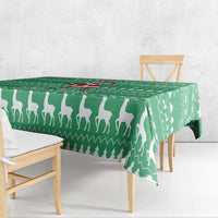 Funny Santa Claus Christmas Tablecloth Xmas Holiday Patterns - Wonder Print Shop