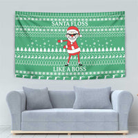 Funny Santa Claus Christmas Tapestry Xmas Holiday Patterns - undefined