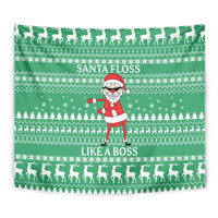 Funny Santa Claus Christmas Tapestry Xmas Holiday Patterns - undefined
