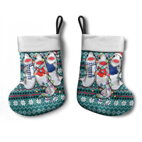 Funny Shark Christmas Stocking Xmas Holiday Patterns - Wonder Print Shop