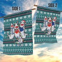 Funny Shark Christmas Garden Flag Xmas Holiday Patterns - Wonder Print Shop