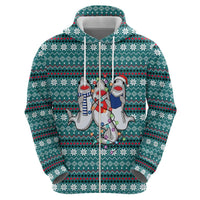 Funny Shark Christmas Hoodie Xmas Holiday Patterns - Wonder Print Shop