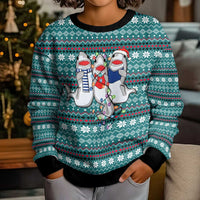Funny Shark Christmas Kid Ugly Christmas Sweater Xmas Holiday Patterns - Wonder Print Shop