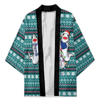 Funny Shark Christmas Kimono Xmas Holiday Patterns - Wonder Print Shop