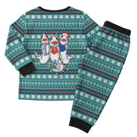 Funny Shark Christmas Pajama Set Xmas Holiday Patterns - Wonder Print Shop