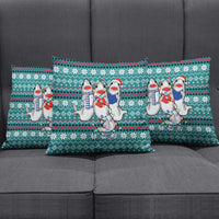 Funny Shark Christmas Pillow Cover Xmas Holiday Patterns - Wonder Print Shop