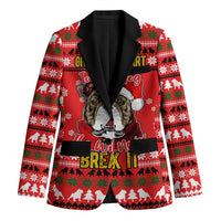 Give Your Heart Pitbull Dog Christmas Blazer Xmas Holiday Patterns - Wonder Print Shop