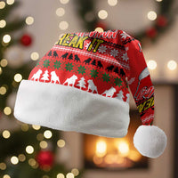 Give Your Heart Pitbull Dog Christmas Santa Hat Xmas Holiday Patterns - Wonder Print Shop
