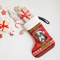 Give Your Heart Pitbull Dog Christmas Stocking Xmas Holiday Patterns - Wonder Print Shop